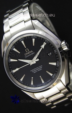 Omega Master Co-Axial Aqua Terra 150M Black Dial 1:1 Mirror