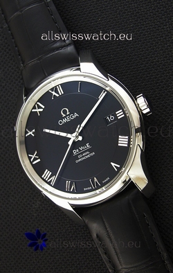 Omega De-Ville Annual Calendar Co-Axial1:1 Mirror Edition in Black Dial