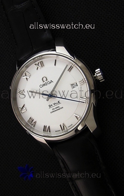 Omega De-Ville Annual Calendar Co-Axial1:1 Mirror Edition in White Dial