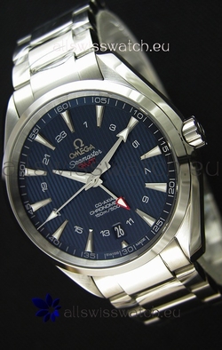 Omega Seamaster Aqua Terra GMT 150M 43MM 1:1 Mirror Blue Dial