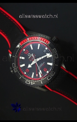 Omega Seamaster Planet Ocean Deep Black Red GMT 1:1 Edition