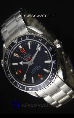 Omega Planet Ocean GMT Black- 1:1 Ultimate Mirror Edition
