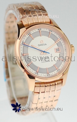 Omega Co Axial De Ville Hour Vision Gold
