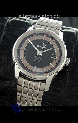 Omega De Ville Hour Vision in Stainless Steel