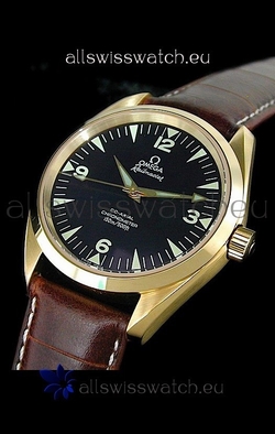 Omega Railmaster in Rose Gold Casing