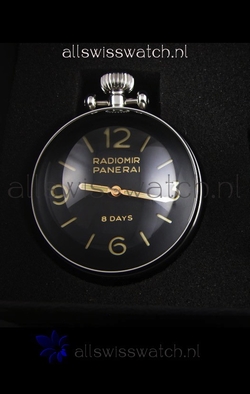 Panerai Radiomir 8 Days PAM581 Table Clock with Box and Stand