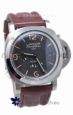 Panerai Luminor GMT 10 Daysin Brown Strap