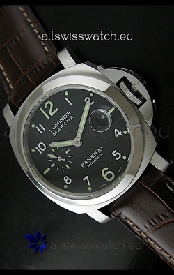 Panerai Luminor Marina PAM164 Automatic in Brown Strap - 1:1 Mirror