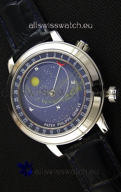 Patek Philippe Grand Complication 6102P Celestial Moon Age Blue Dial