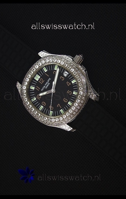 Patek Philippe Aquanautwith Diamonds Encrusted Casing