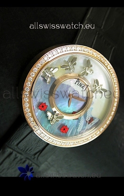 Piaget Altiplano Ultra-Thin Quartz Movement Ladies with Black Strap
