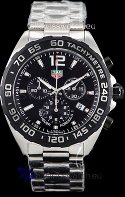Tag Heuer Formula 1 Chronograph Quartz Black Dial