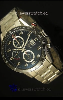 Tag Heuer Carrera Calibre 1887 Black Dial - 1:1 Mirror