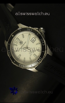 Tag Heuer Aquaracer Calibre 5 White Dial - 1:1 Mirror Edition