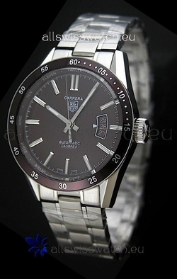 Tag Heuer Carrera Calibre 5in Brown Dial