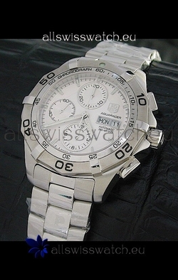 Tag Heuer Aquaracer Automatic in Metallic White