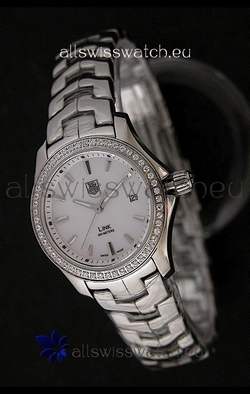 Tag Heuer Link Ladies in Mother of Pearl White Dial