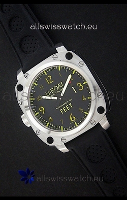 U-Boat Thousands of Feet Steel Automatic in Yellow Markers