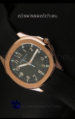 Patek Philippe Aquanaut Rose Gold in Grey Dial - 1:1 Mirror