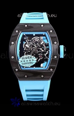Richard Mille RM055 Blue Legend Carbon Casing