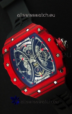 Richard Mille RM53-01 Pablo Mac Donough Red Carbon Case