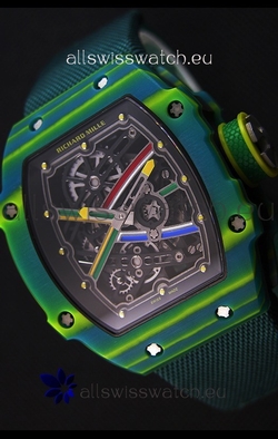 Richard Mille 67-02 Wayde Van Niekerk Forged Carbon