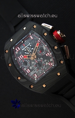Richard Mille RM011 Romain Grosjean Lotus F1 Edition Forged Carbon Case