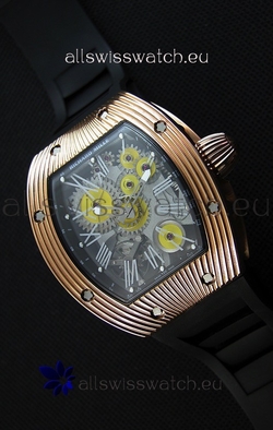 Richard Mille RM 018 Tourbillon Hommage A Boucheron Yellow Gold Case