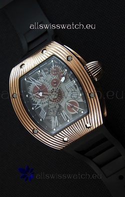 Richard Mille RM 018 Tourbillon Hommage A Boucheron Rose Gold Case