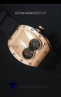 Richard Mille RM053 Tourbillon Pablo Mac Donough Pink Gold Case Black Strap