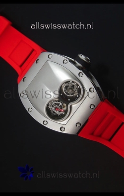 Richard Mille RM053 Tourbillon Pablo Mac Donoughin Titanium Case Red Strap