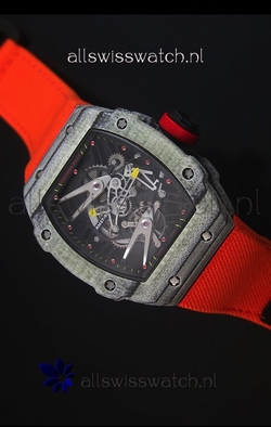 Richard Mille RM027 Tourbillon Rafael Nadal Edition in Forged Carbon Case