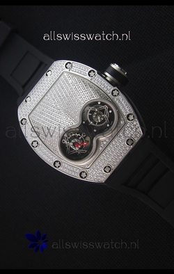 Richard Mille RM053 Tourbillon Pablo Mac Donoughin Titanium Case Black Strap