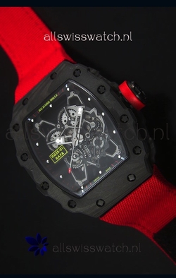 Richard Mille RM35-01 Rafael Nadal EditionRed Nylon Strap