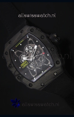 Richard Mille RM35-01 Rafael Nadal EditionBlack Nylon Strap