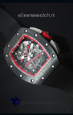 Richard Mille RM061 Ceramic Case Red Bezel