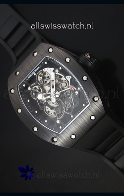 Richard Mille RM055 Ceramic Case in Black Inner Bezel