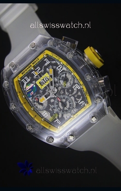 Richard Mille RM056-1 Tourbillon Felipe Massa Chronograh Yellow Bezel