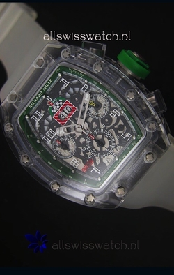 Richard Mille RM056-1 Tourbillon Felipe Massa Chronograh Green Bezel