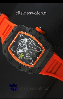Richard Mille RM35-01 Rafael Nadal Editionin Orange Indexes