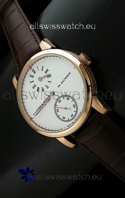 A. Lange & Sohne Cortes de Geneve Decorative Bridges Classic Rose Gold