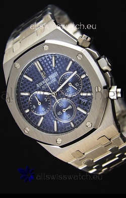 Audemars Piguet Royal Oak Chronograph Blue Dial Quartz - 41MM