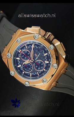 Audemars Piguet Royal Oak Offshore Michael Schumacher Quartz Movement in Rose Gold