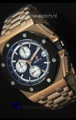 Audemars Piguet Royal Oak Offshore in Pink Gold Case