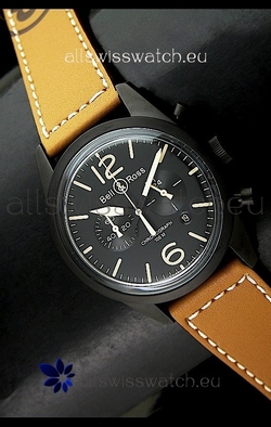 Bell and Ross BR126 Vintage Quartz in PVD Casing