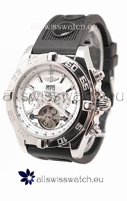 Breitling Chronograph Chronometre Tourbillon in White Dial