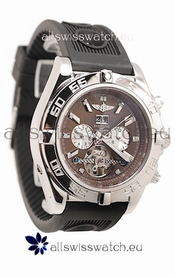 Breitling Chronograph Chronometre Tourbillon in Brown Dial