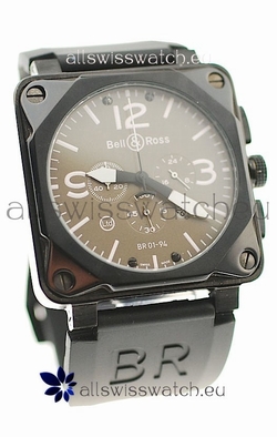 Bell and Ross BR01-94 Edition PVD in Grey Dial