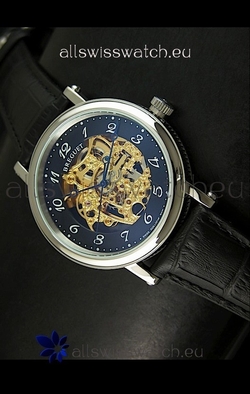 Breguet Classique Automatic in Gold Skeleton Dial - Arabic Hour Numerals