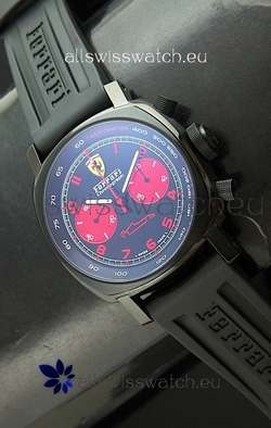Ferrari Chronograph in Black Dial